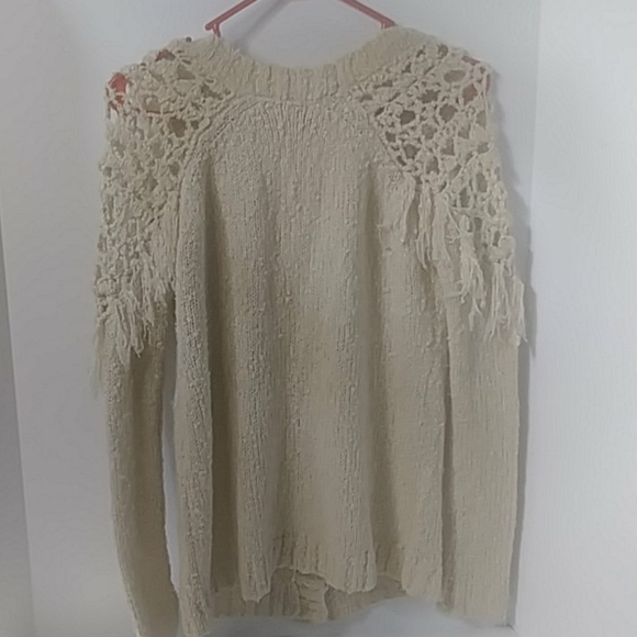 BKE Cream Cardigan XS - Picture 2 of 10